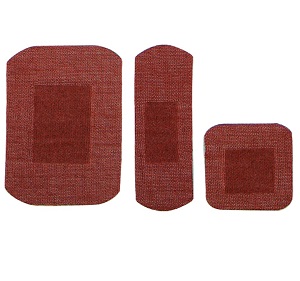 HypaPlast Heavy Duty Fabric Plasters pack of 100 Assorted